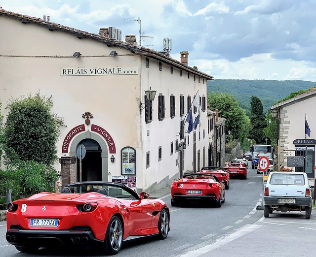 Ferrari parade!