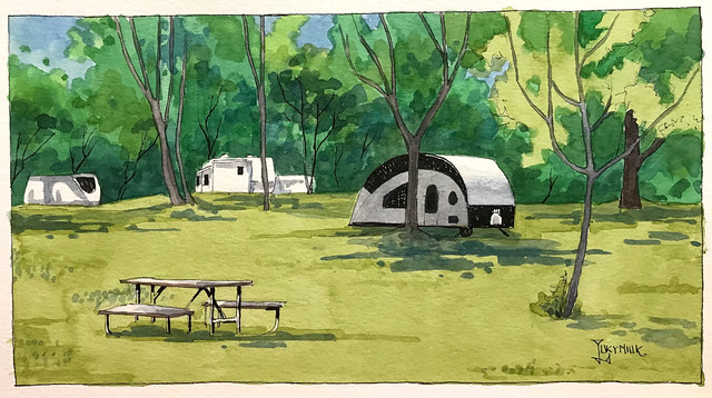 Campground in Quebec City region