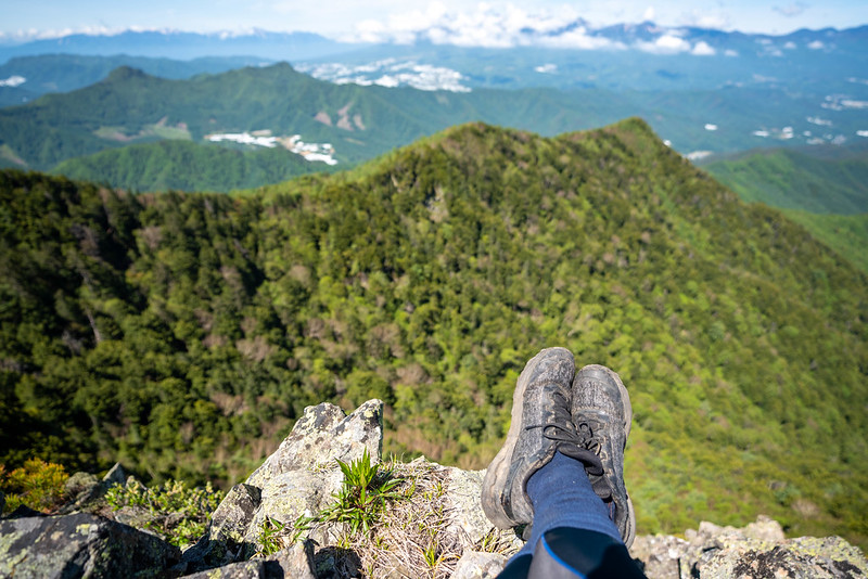 御座山の山頂