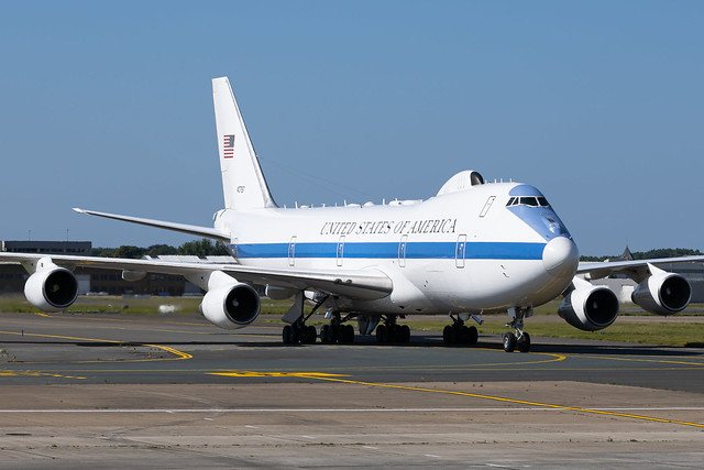 United States of America (US Air Force) - Boeing E-4B - 74-0787 - BRU/EBBR