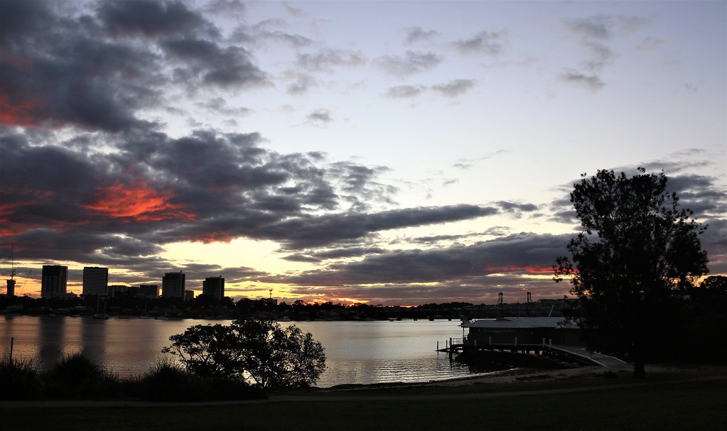 Sunset Kissing Point Park, Putney NSW Aust