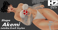 H2 - Shape Akemi Lelutka EvoX Ceylon