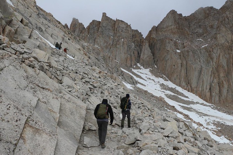 We are getting closer to the Cable Section as we climb the 97 Switchbacks on the Mount Whitney Trail