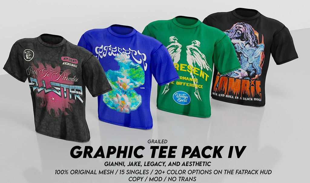 Graphic Tee Pack IV