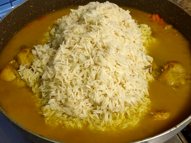 Basmati rice added