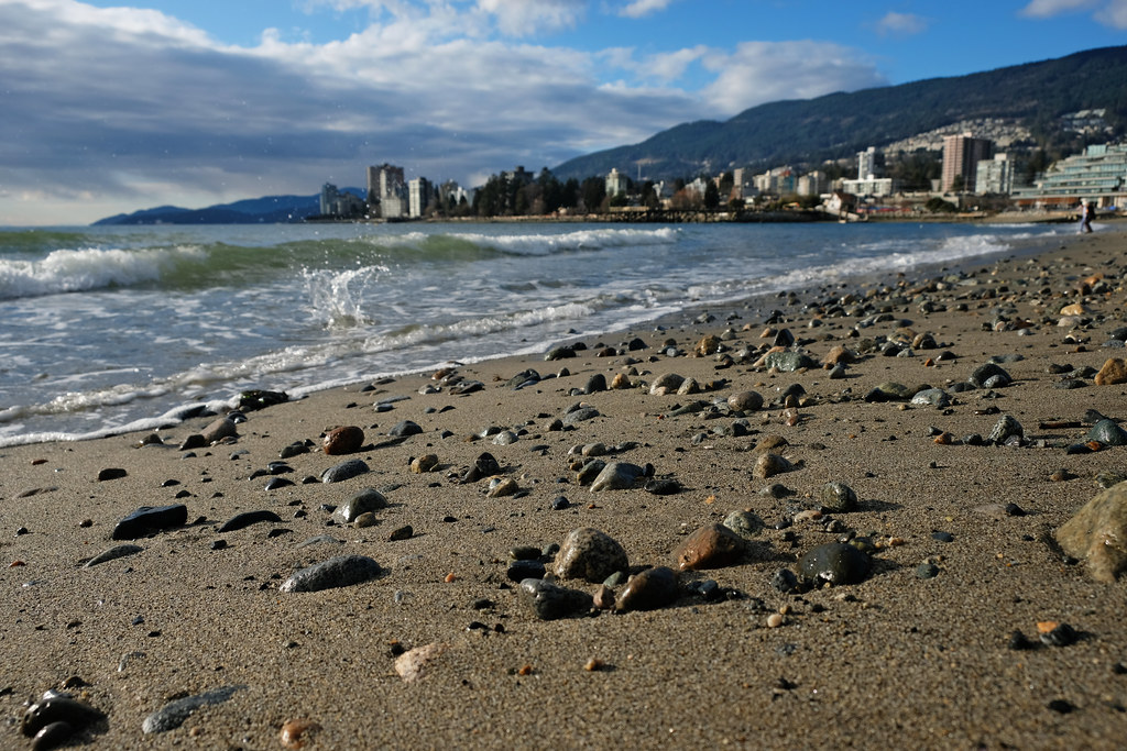Ambleside Beach, West Vancouver, BC, Canada