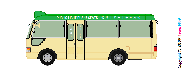 香港專線小巴 Hong Kong Green Mini Bus 16座位 52155635359_d7f3c1a48e_o
