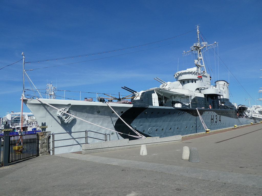  ORP Blyskawica Destroyer, Gdynia