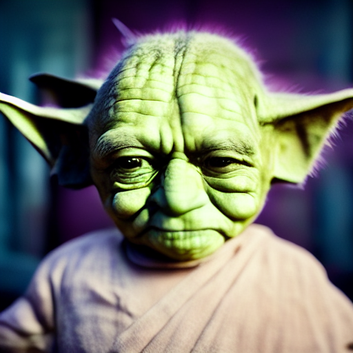 'Yoda trending on Flickr' Latent Majesty Diffusion v1.6