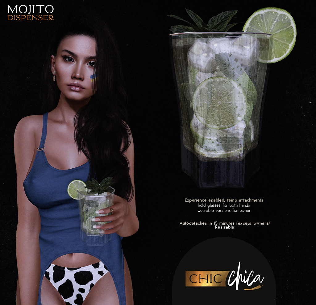 Mojito dispenser by ChicChica @ mainstore