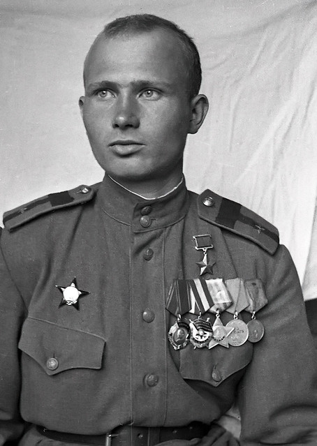 Герой Советского Союза, воздушный стрелок 566 ШАП Миленький Иван Андреевич