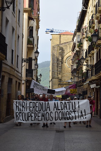 'Donostia berreskuratu, hiri eredua aldatu!' manifestazioa