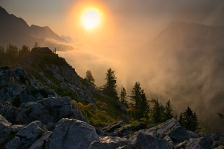 Sunrise on the Jenner, Berchtesgaden Alps
