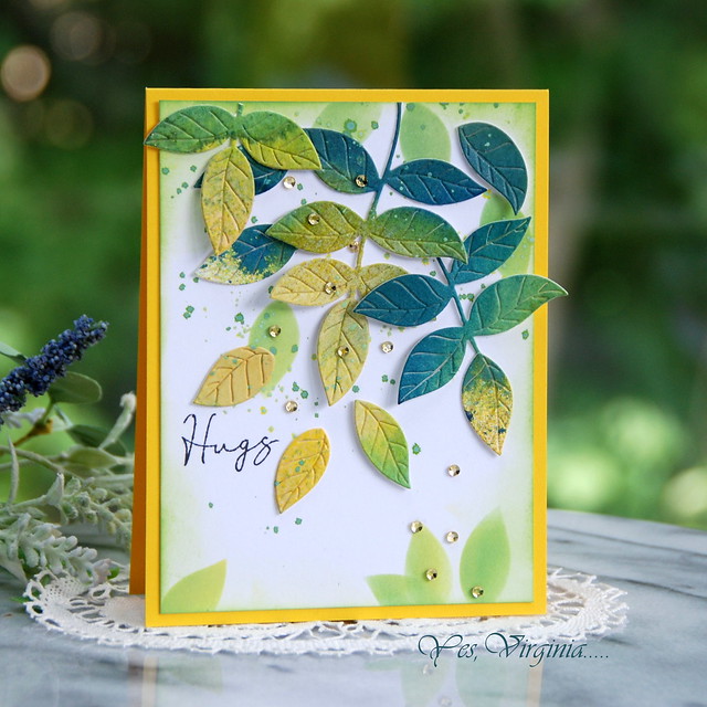 Virginia Lu-Leafy Sprig Etched Dies from the Just Wanted To Say Collection -June 2022-001