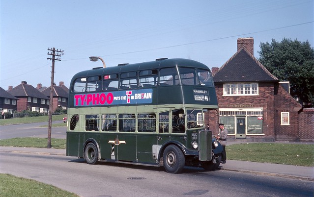 Leeds CT 468, Halton Moor, Leeds, 1967