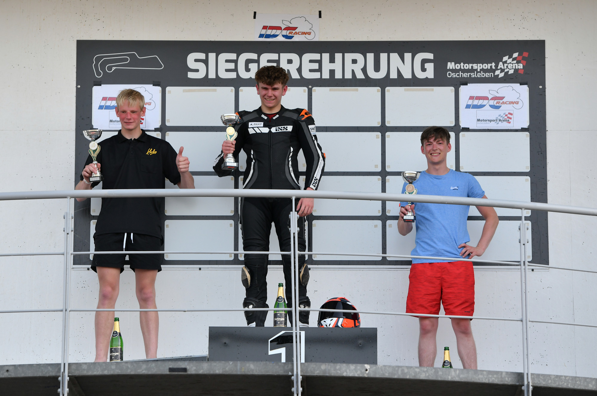 Dutch Supersport podium race 1