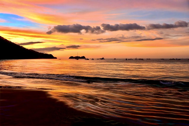 Golden Beach in Costa Rica