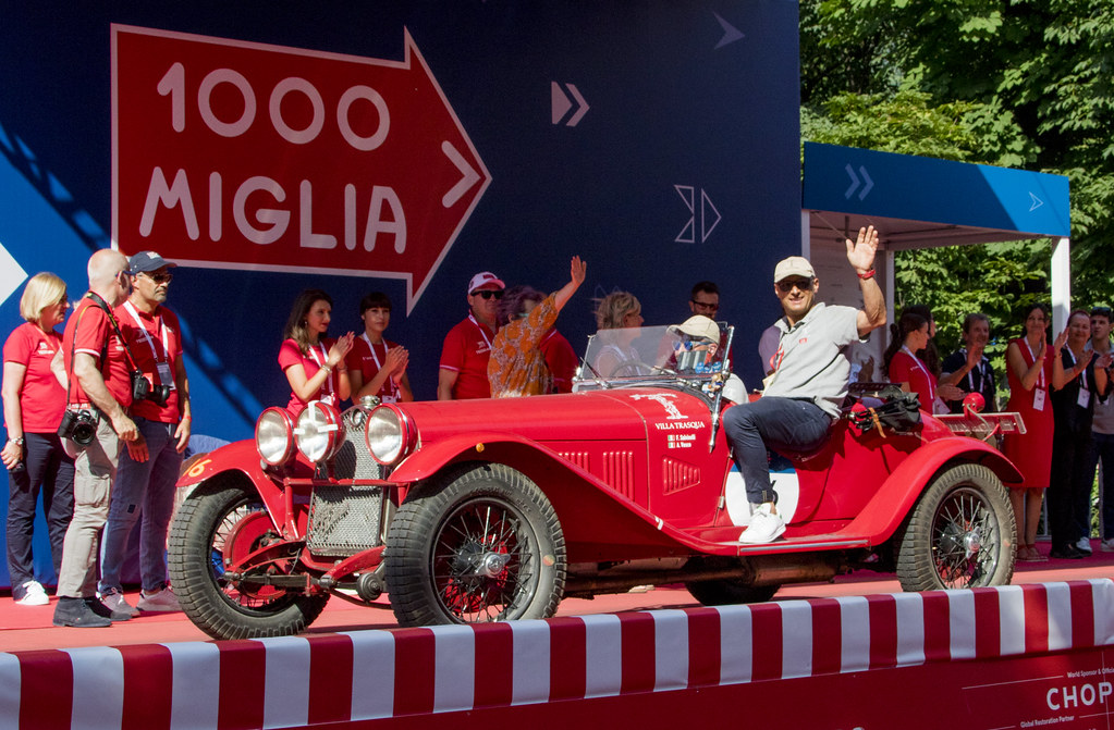 Mille Miglia 2022. Podium winners