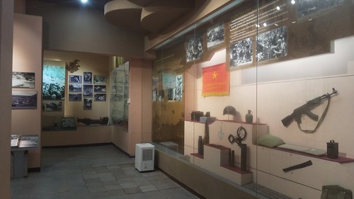 Inside Ho Chi Minh Trail Museum in Hà Đông, Hanoi, Vietnam / June 11, 2022
