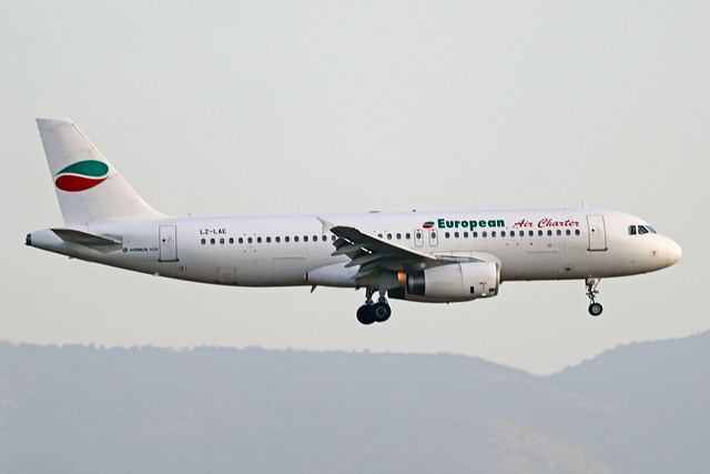 LZ-LAE Airbus A320-231 European Air Charter PMI 26JUN22