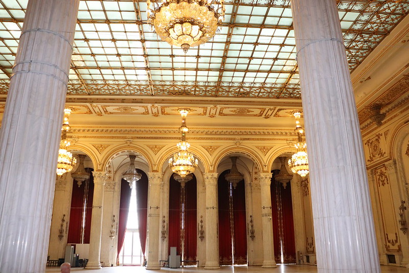 Palacio del Parlamento de Bucarest interior