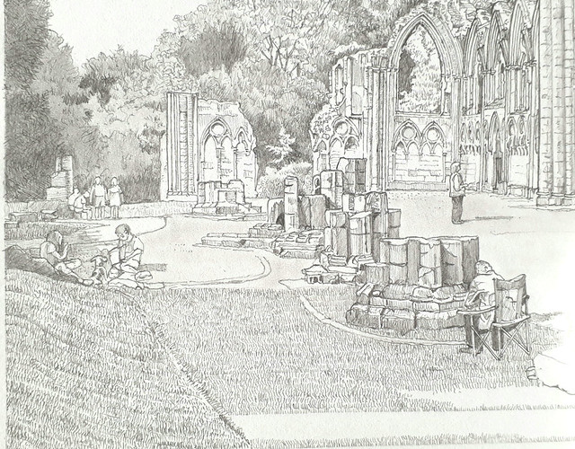 Museum Gardens: St Mary's Abbey (WiP 4)
