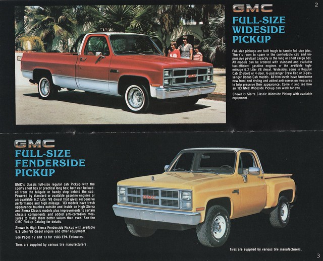 1983 GMC Full-Size Pickups