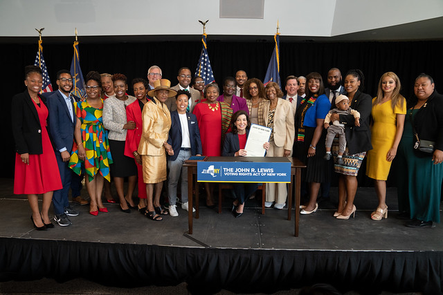 GOVERNOR HOCHUL SIGNS THE JOHN R. LEWIS VOTING RIGHTS ACT OF NEW YORK