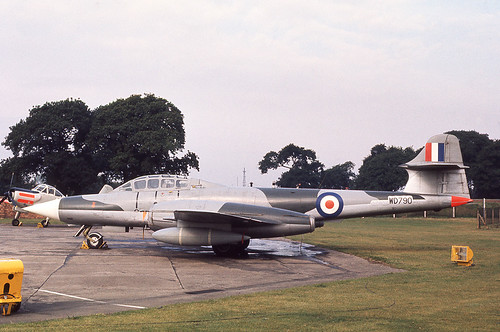 RAF - Meteor NF12 - WD790 [Finningley 9.72] | Eric BANNWARTH… | Flickr