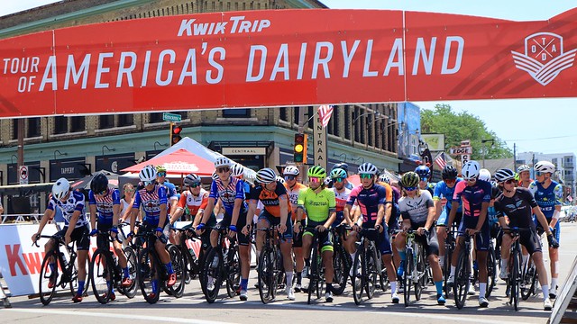 Tour of America's Dairyland bike race Bay View