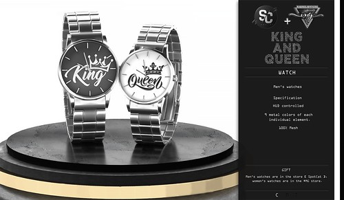[ SpotCat ] + #MG / KING and QUEEN - Watch / GIFT