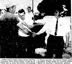 Bobby Poteat Wins Sheriff Race. Danville Register, 29 May 1966