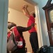 Drilling in new fire alarm