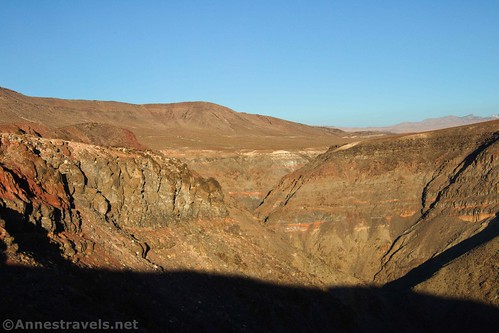 Rainbow Canyon from Father Crowley Vista, Death Valley National Park, California