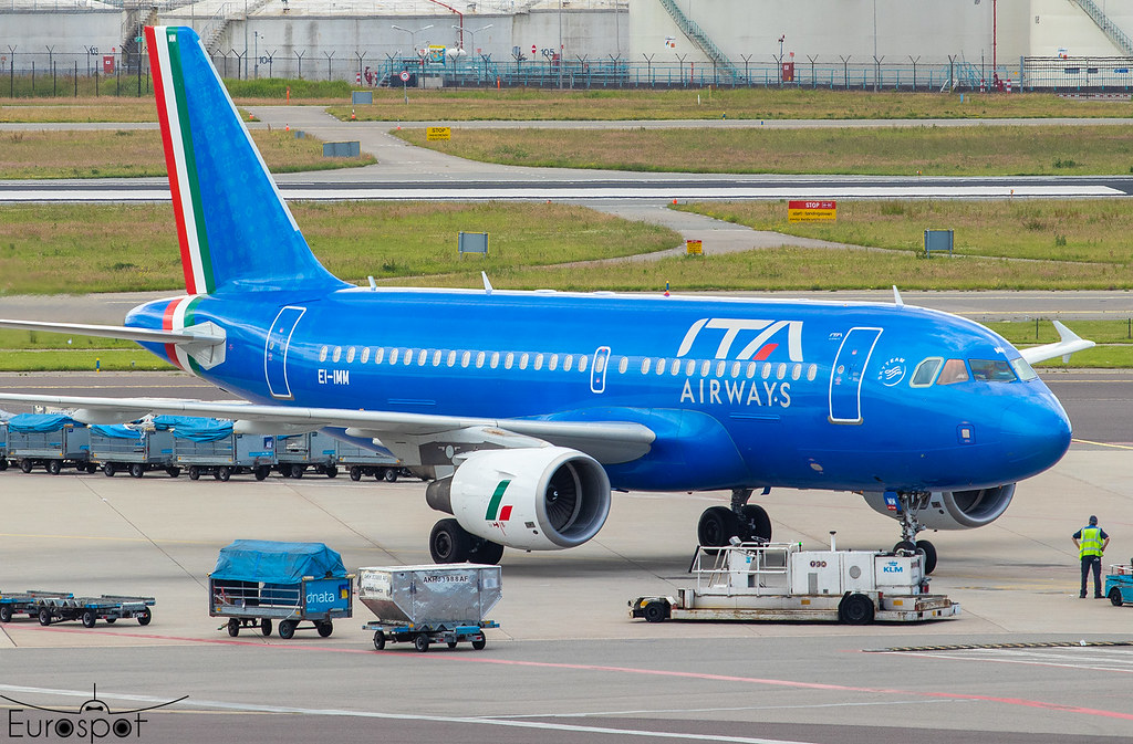 EI-IMM Airbus A319-112 ITA Airways s/n 4759 * Amsterdam 2022 *