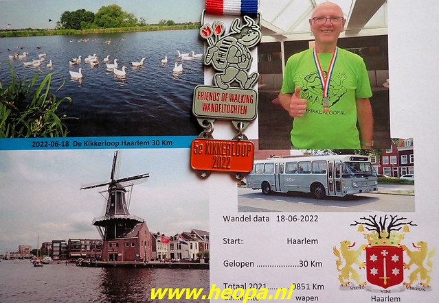 18-06-2022        Haarlem              30 Km  (144)