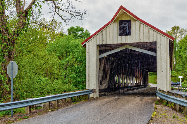 Mechanicsville Road Covered Bridge 3531
