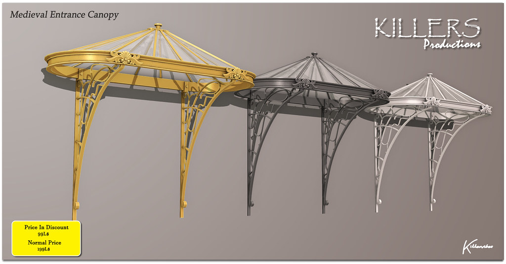 "Killer's" Medieval Entrance Canopy On Discount @ MainStore