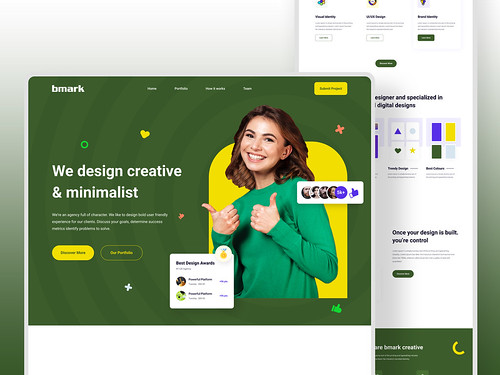 Design Agency Portfolio Web Template
