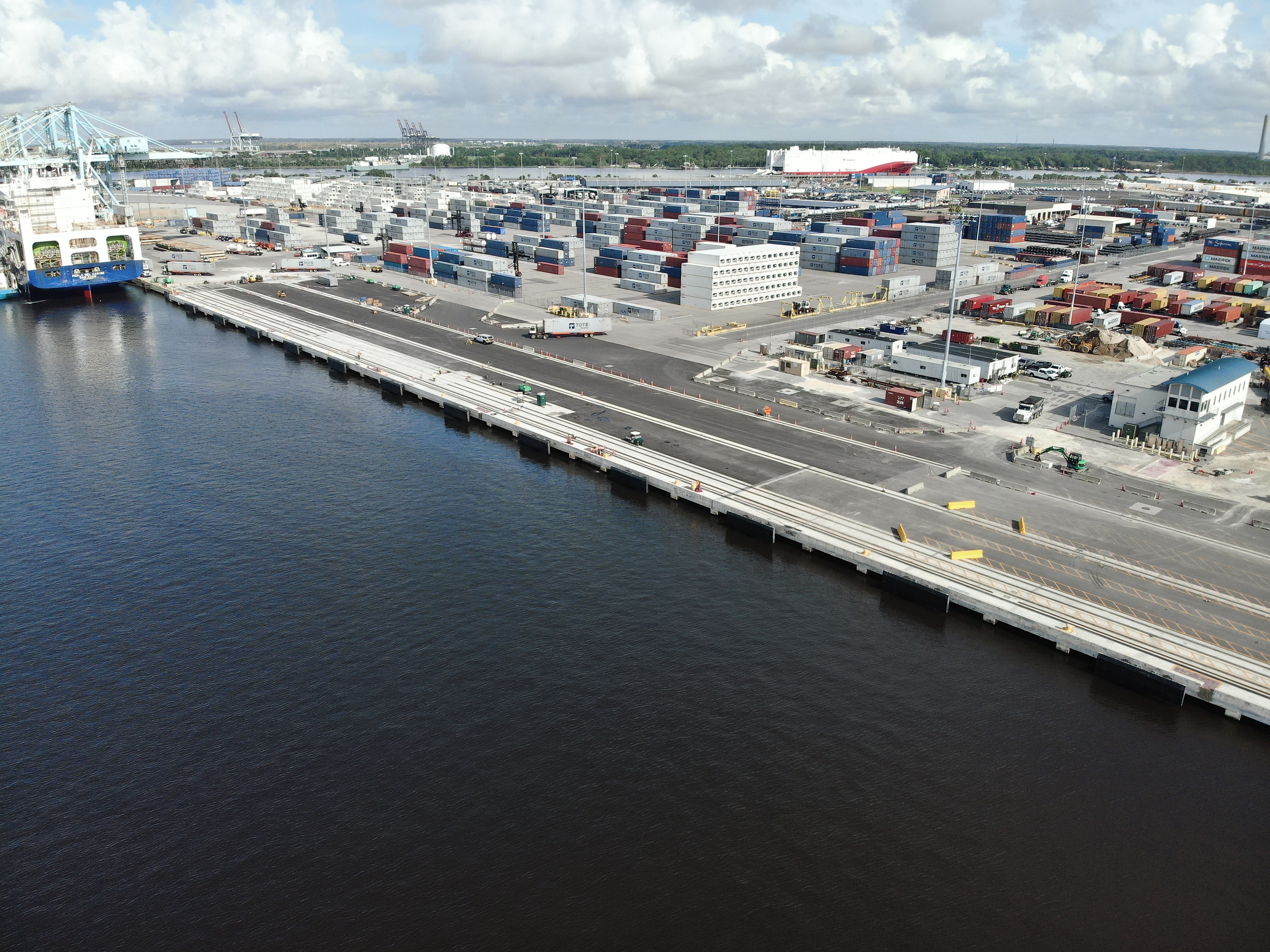 JAXPORT completes final phase of $100 million in berth enhancements at Blount Island