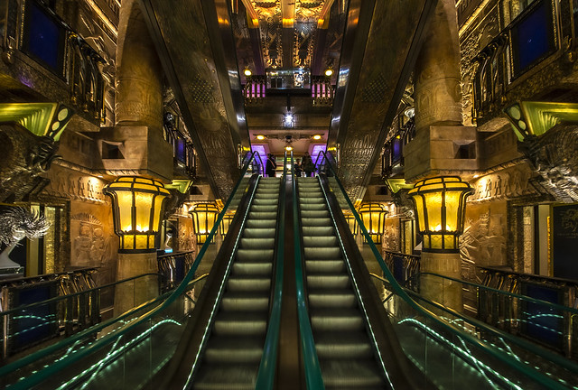 escalator back to antiquity