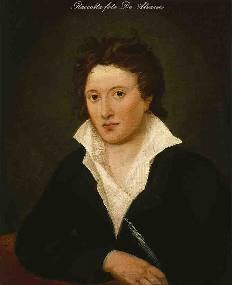 1819 Amelia Curran ritratto di Percy Bysshe Shelley