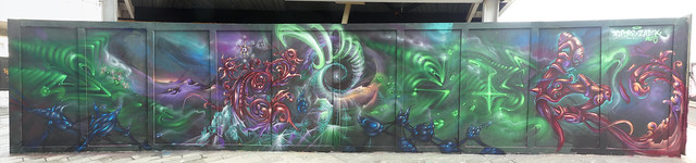 Spore, Zadok graffiti, Shoreditch