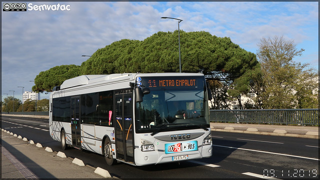 Iveco Bus Urbanway 12 CNG – Tisséo Voyageurs / Tisséo n°1902