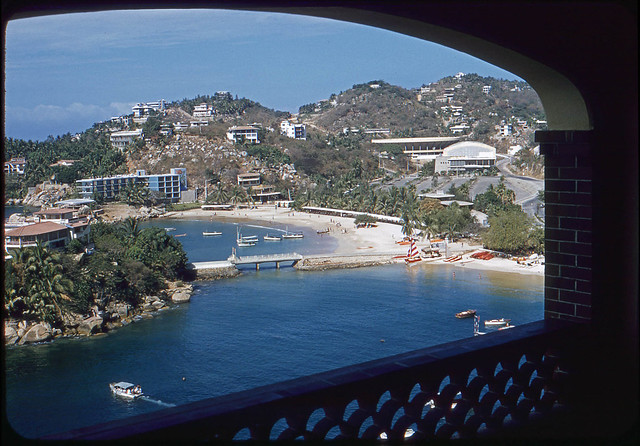 Caleta Beach, Acapulco, Mexico, 1957