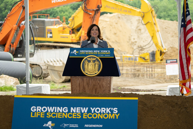 Governor Hochul Announces Groundbreaking for Regeneron's $1.8 Billion Expansion in Westchester County