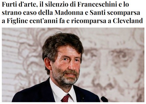 RARA 2022: "Italian Senator Margherita Corrado, asks for return of allegedly stolen art on display at Cleveland Museum of Art." ABC NEWS 5, Cleveland & THE CLEVELAND POST (13-14/06/2022). S.v. Il Fatto Quotidiano (19/06/2022) & Valdarno Post srl (06/2022)