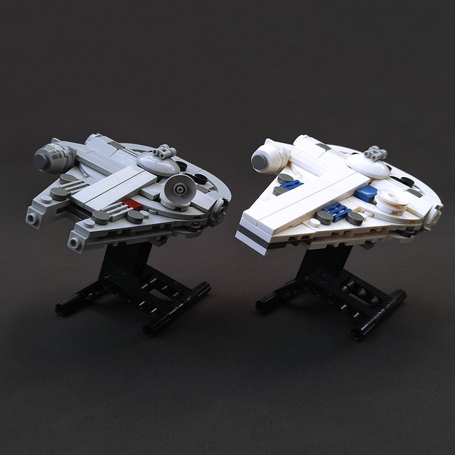 Micro Millenium Falcon - Instructions available