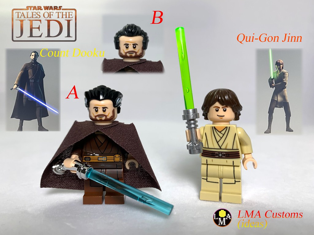 Matematik korn Glimte MOC LEGO Star Wars:Tales of the Jedi "Count Dooku and Qui-… | Flickr