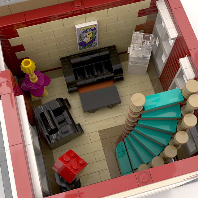 Lego MOC Modular • Street of Bricago